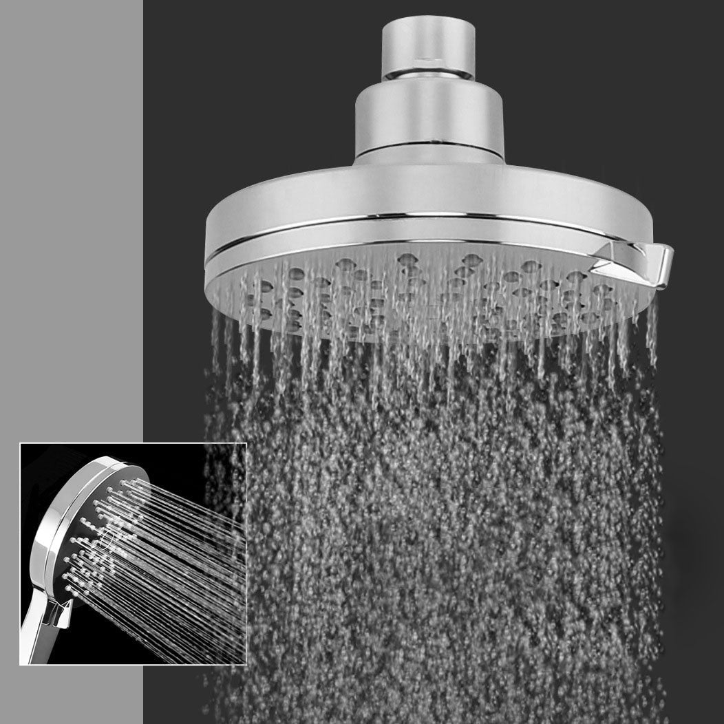 Showerhead Rainfall 3-Nozzle Handheld Bathroom Wall-Mounted Showerhead