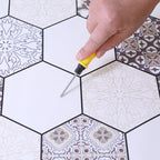 Vinyl flooring Peel and Stick floral pattern wall and floor vinyl
