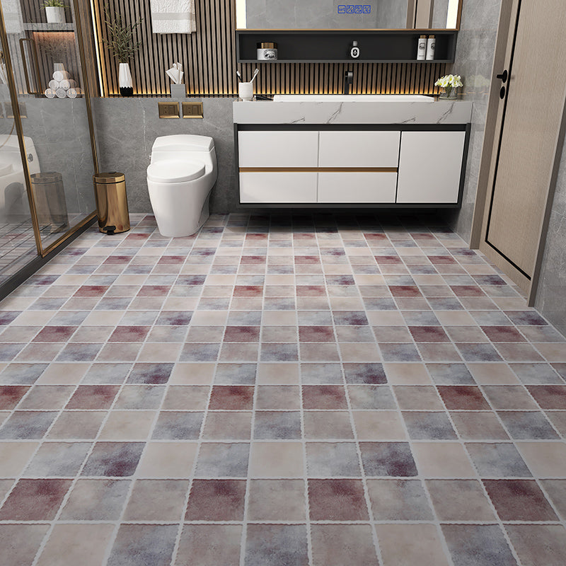 Vinyl flooring Peel and Stick floral pattern wall and floor vinyl