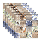 Mosaic Tiles Wallpaper PVC Waterproof Peel & Stick Mosaic Tiles