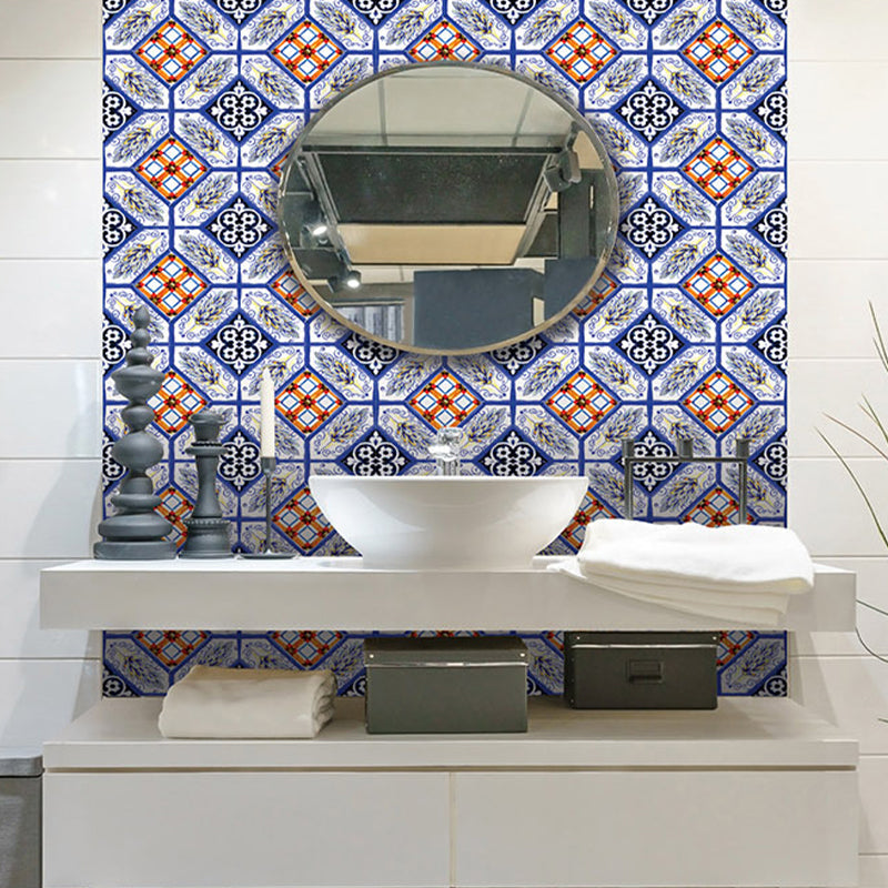 Mosaic Tiles Wallpaper PVC Waterproof Peel & Stick Mosaic Tiles