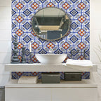 Mosaic Tiles Wallpaper PVC Waterproof Peel & Stick Mosaic Tiles