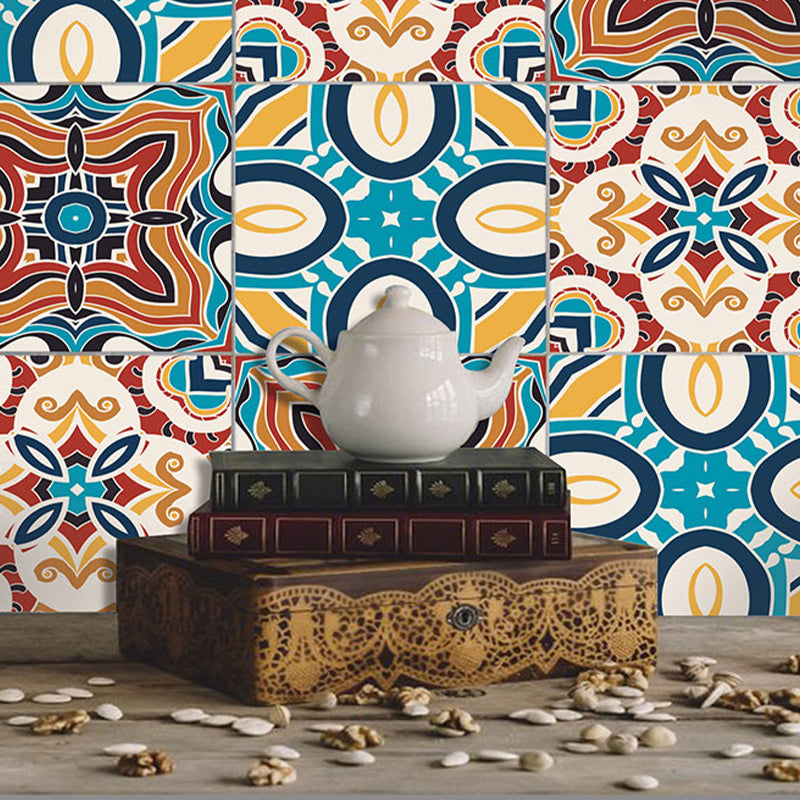 Mosaic Tiles Wallpaper PVC Waterproof Peel & Stick Mosaic Tiles