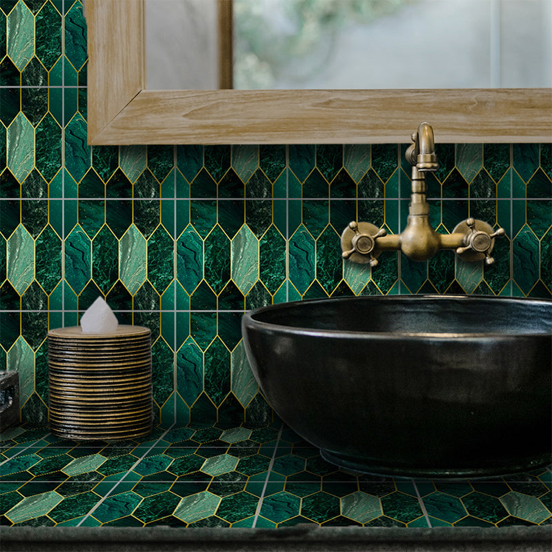 Mosaic Tiles Wallpaper Plastic Contemporary Removable & Stick Mosaic Tile