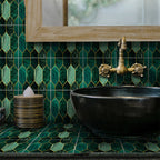 Mosaic Tiles Wallpaper Plastic Contemporary Removable & Stick Mosaic Tile