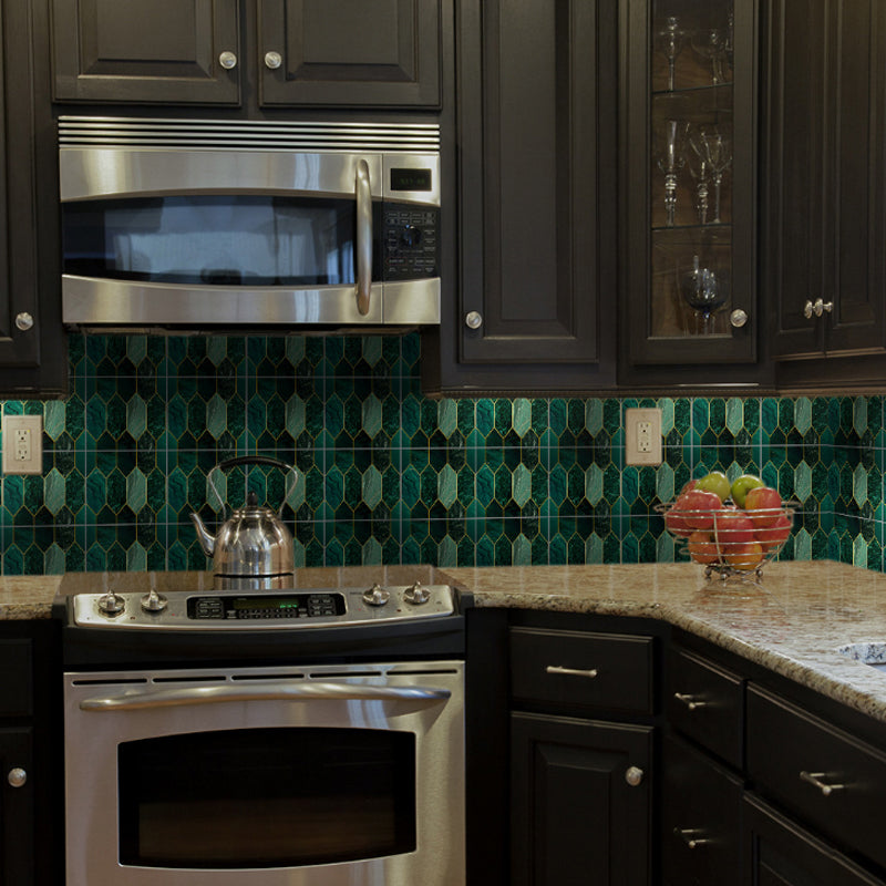 Mosaic Tiles Wallpaper Plastic Contemporary Removable & Stick Mosaic Tile