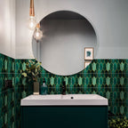 Mosaic Tiles Wallpaper Plastic Contemporary Removable & Stick Mosaic Tile
