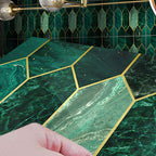 Mosaic Tiles Wallpaper Plastic Contemporary Removable & Stick Mosaic Tile