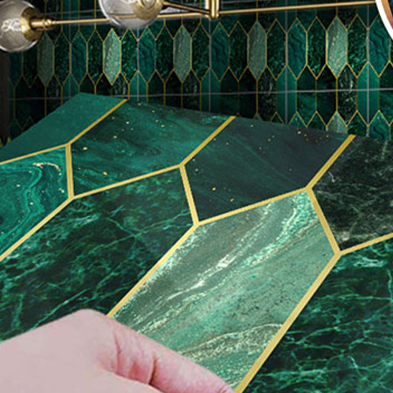 Mosaic Tiles Wallpaper Plastic Contemporary Removable & Stick Mosaic Tile