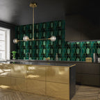 Mosaic Tiles Wallpaper Plastic Contemporary Removable & Stick Mosaic Tile