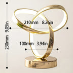 Lamp - Luxury Golden Möbius Ring Desk Reading Lamp