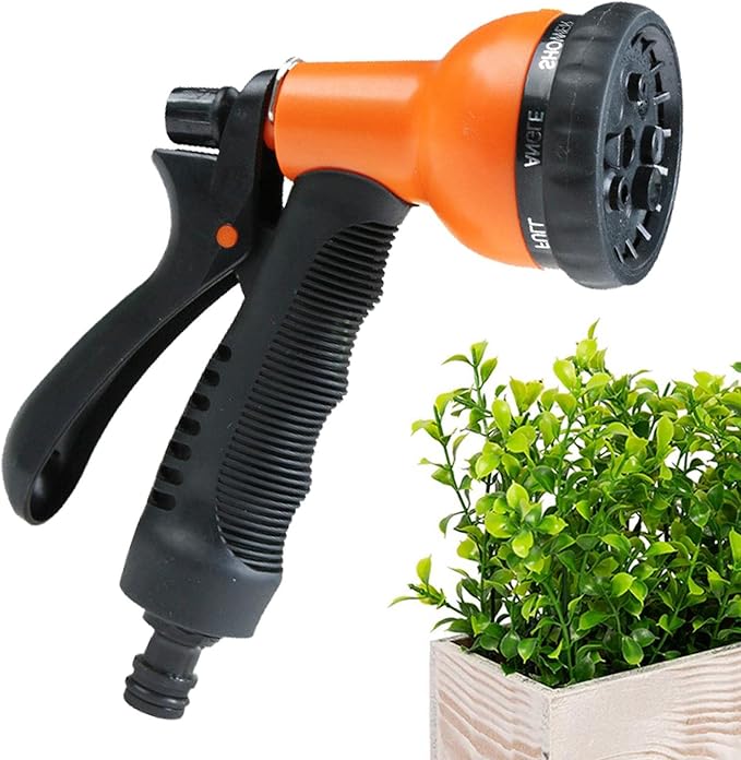 Garden Hose Gun with 7 Functions – Flexible Watering Nozzle for Garden Plants