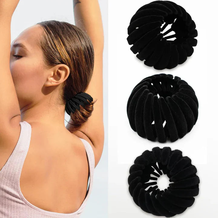 Stylish Bird's Nest Hair Clips – 3-Piece Set