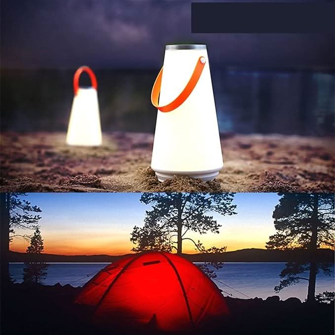 Portable LED Camping Lamp – Cordless Rechargeable Light
