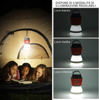 Solar LED Mosquito Lamp with Integrated Lantern – Effective Insect Protection and Lighting for Garden and Camping