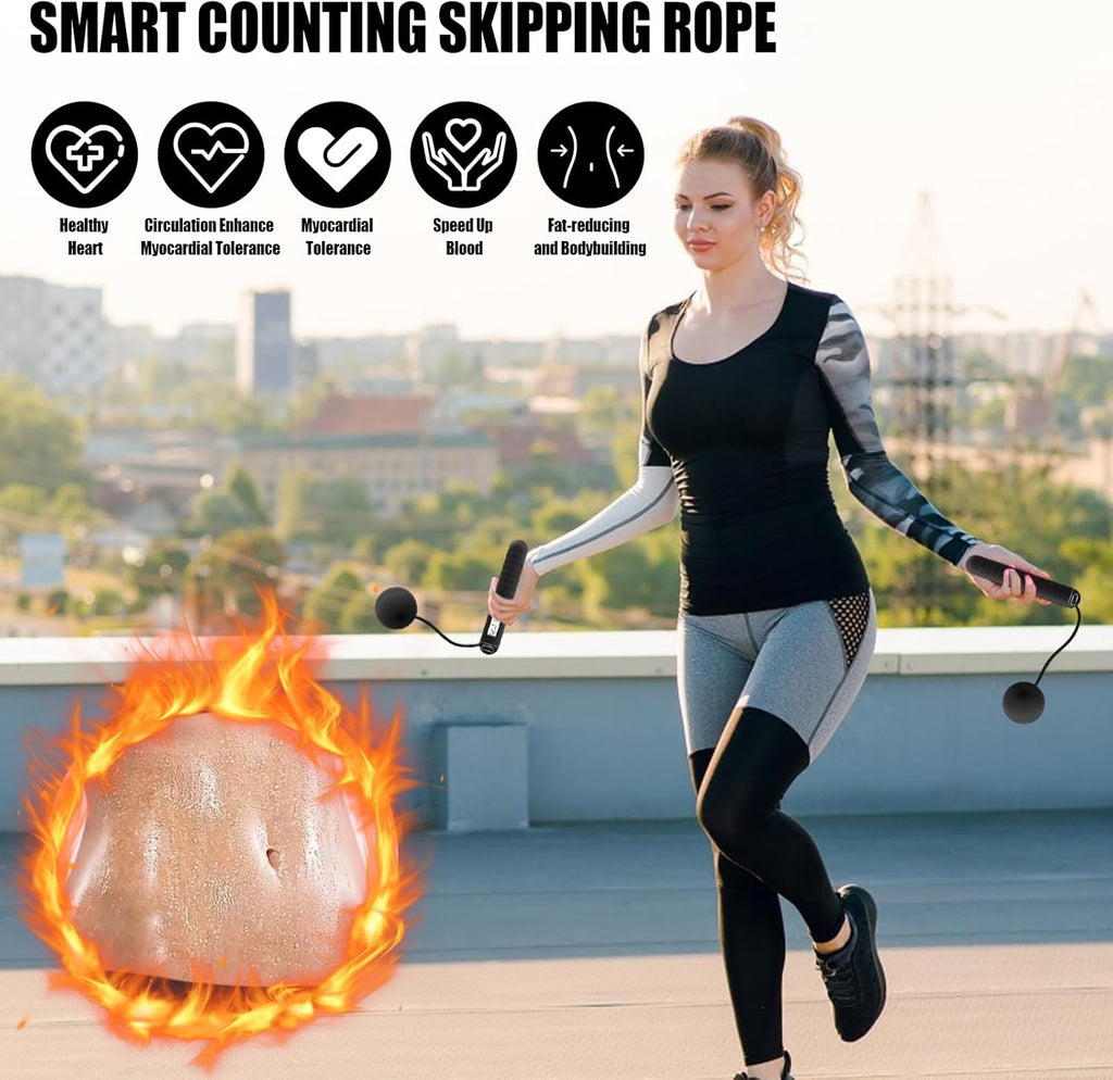 Smart Jump Rope – Cordless Fitness with Real-Time Tracking