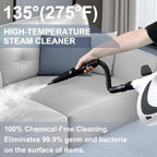 High-Pressure Handheld Steam Cleaner with 9-Piece Accessory Kit – Valtira