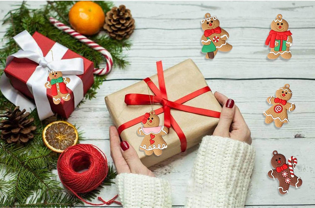 Set of 12 Gingerbread Ornaments - SweetBakes