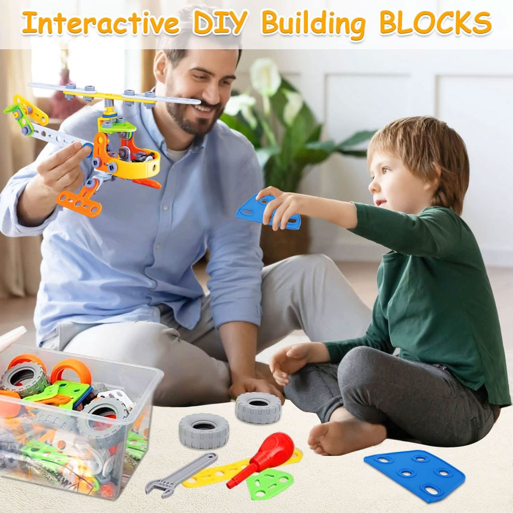 Creative construction set for little architects aged 3 and over