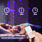 Magic star projector with 16 colours & timer function