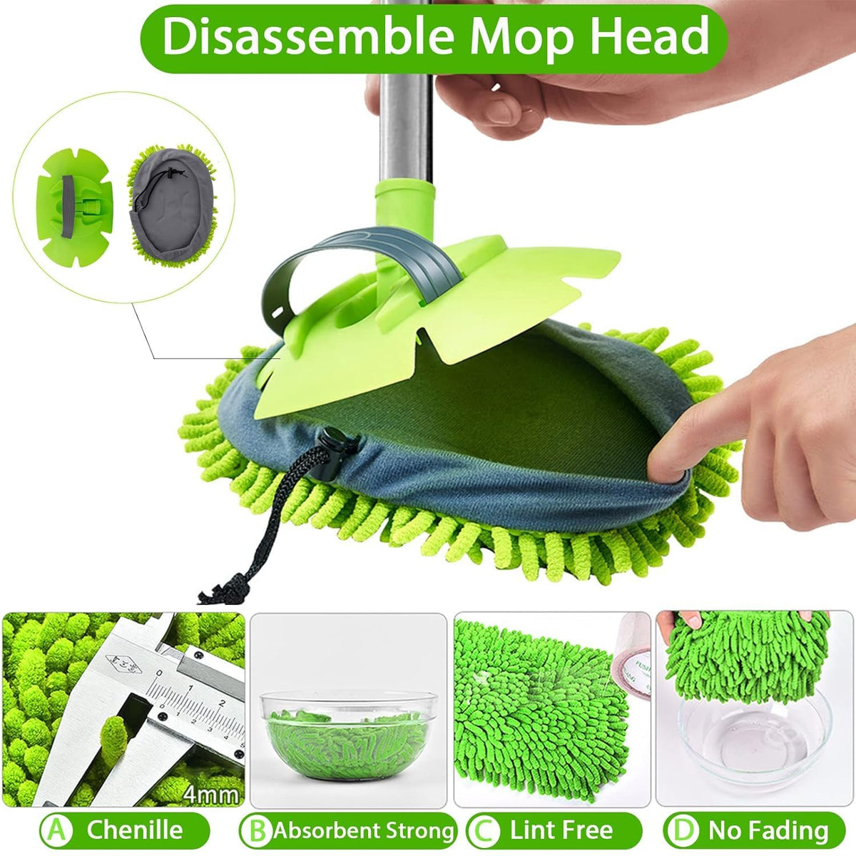 Multi-Function Telescopic Auto Cleaning Brush