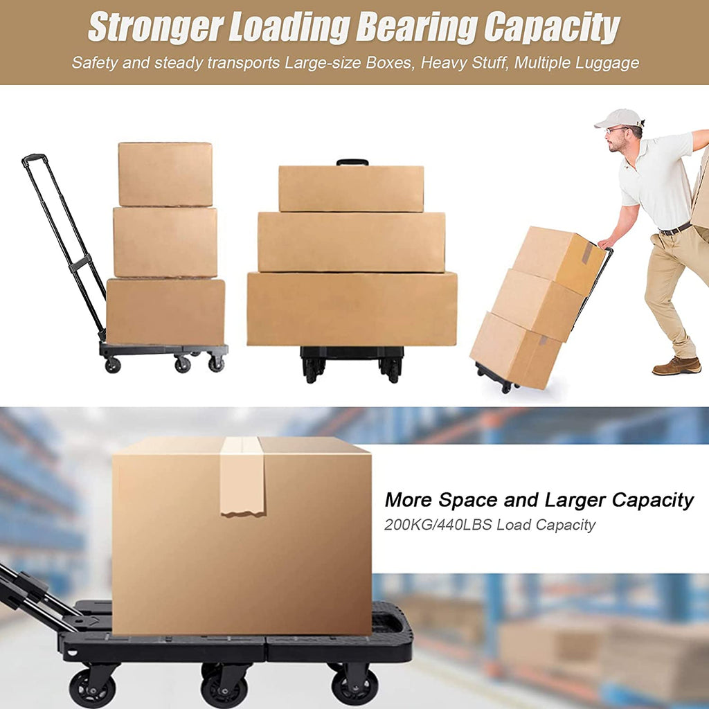 Heavy Duty 440LB Moving Dolly Moving Cart