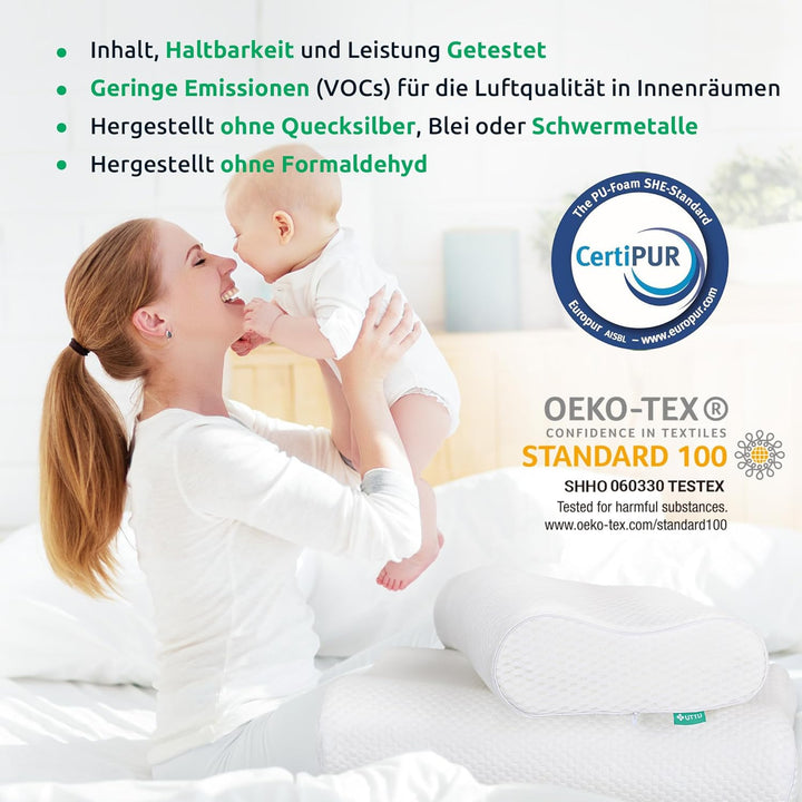 Ergonomic Orthopedic Neck Pillow