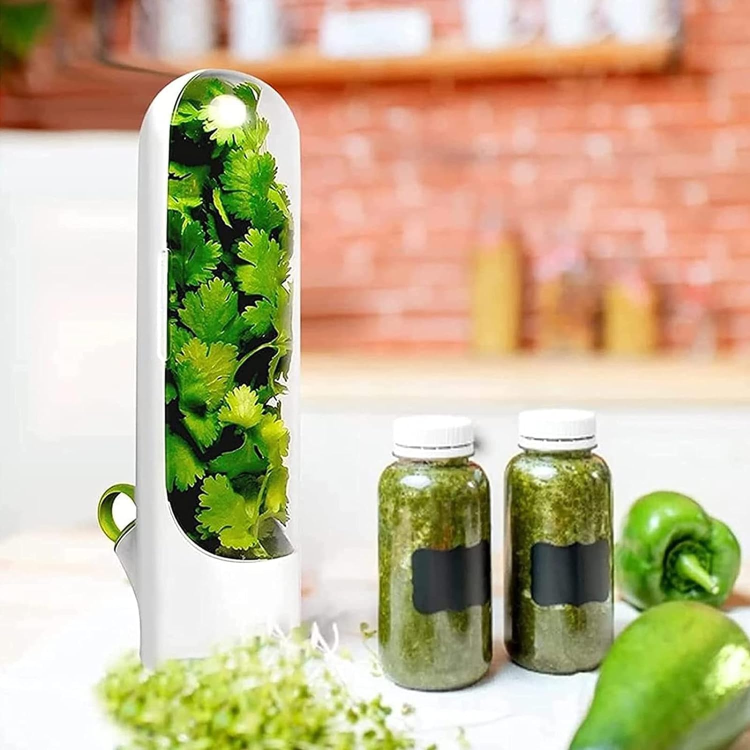 Handy herb holder with a compact design
