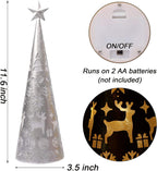LED Cone Table Decoration Set (2 Pieces) - ShimmerCone