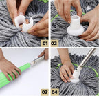 Self-wringing mop