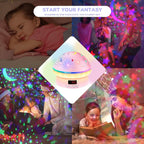 Magic star projector with 16 colours & timer function