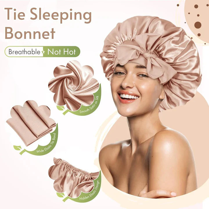 Satin Headband – Comfortable Sleep Cap for Women