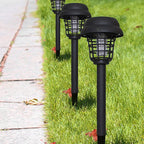 Solar Insect Killer with LED Light – Waterproof Garden Light for Mosquito Repulsion