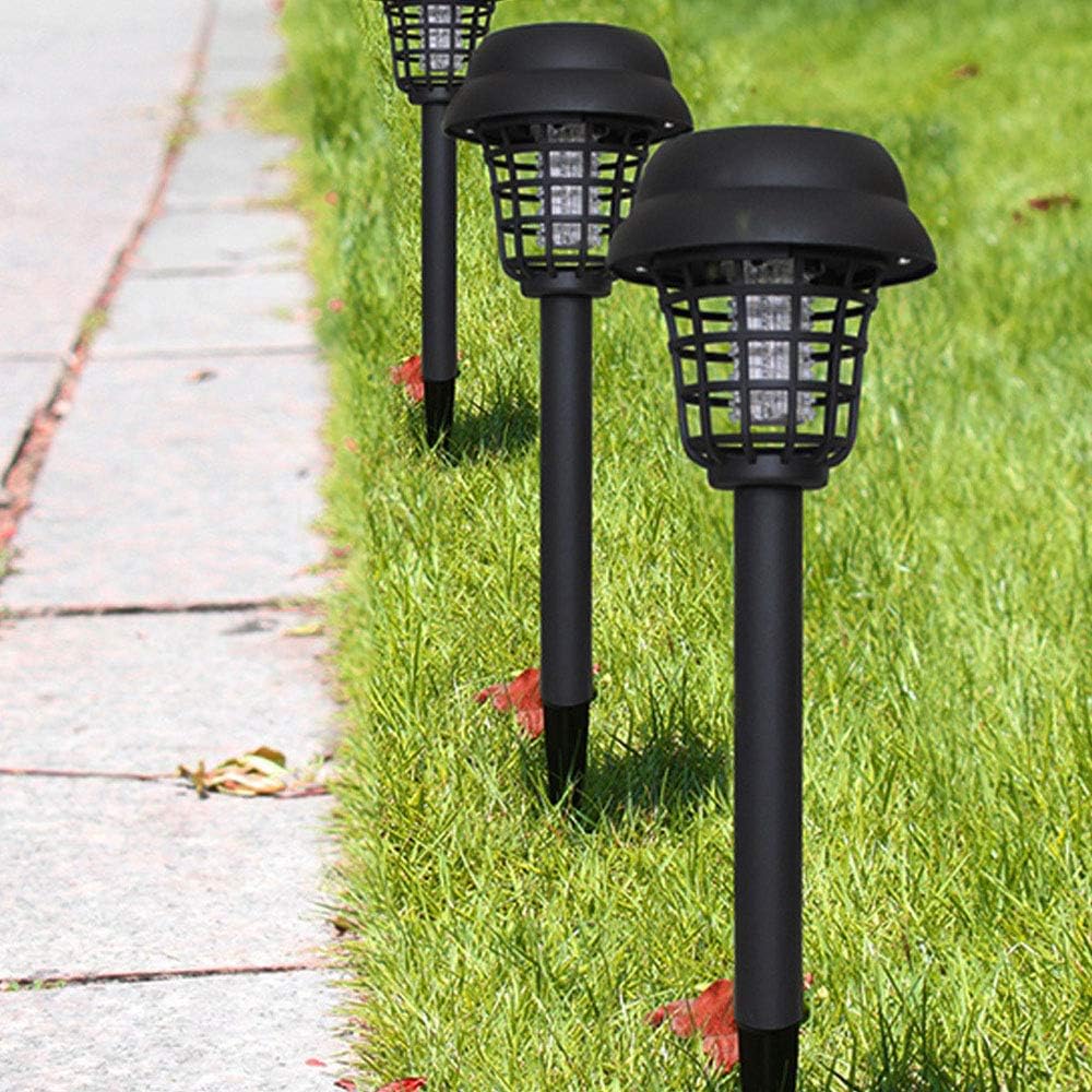 Solar Insect Killer with LED Light – Waterproof Garden Light for Mosquito Repulsion