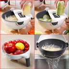 MagicChef - Multifunctional 9-in-1 Vegetable Slicer and Chopper