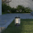 Solar LED insect repellent for outdoors