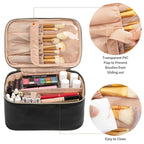 Practical Make-up Organizer for Traveling | With Compartments and Dividers