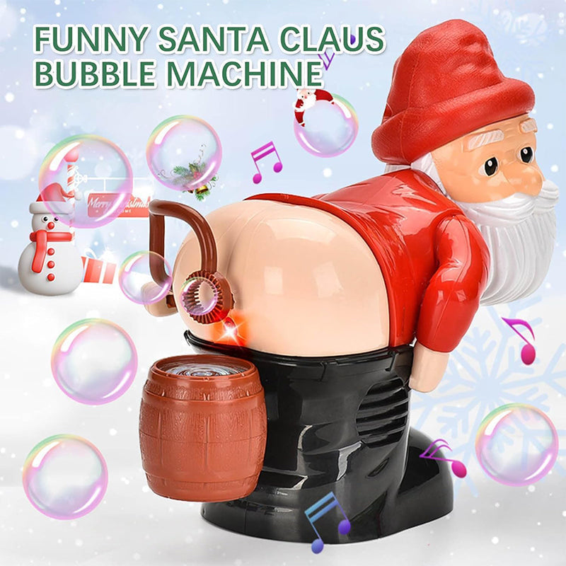Funny Santa Blowing Machine