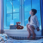 Dimmable Portable LED Lamp – Color Changing Table Lamp with Touch Control for Cozy Lighting