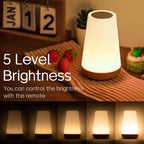 Night Light, LED Touch Bedside Table Lamp, 13 RGB Colours Changing