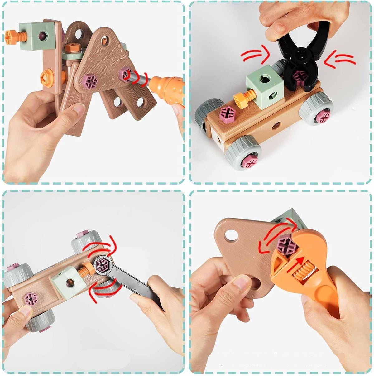 Modular Playset for Little Craftsmen