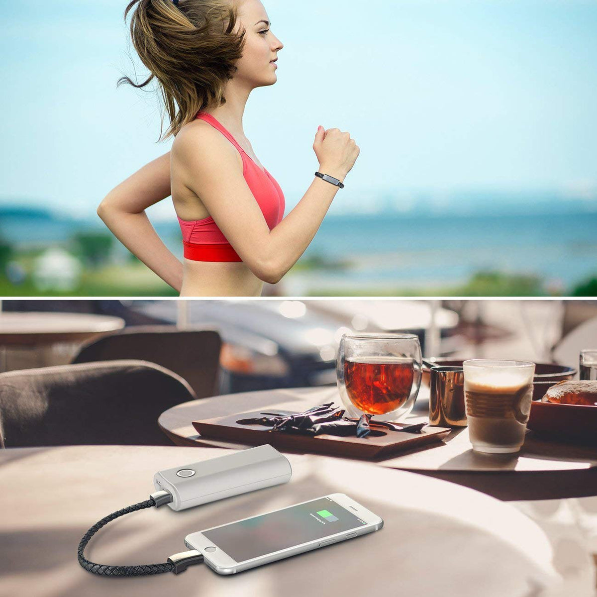 Sports Bracelet USB Fast Charging Cable