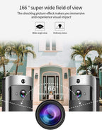 Wireless HD WiFi Video Doorbell | Night Vision, Two-Way Intercom & Motion Alerts for Home Security