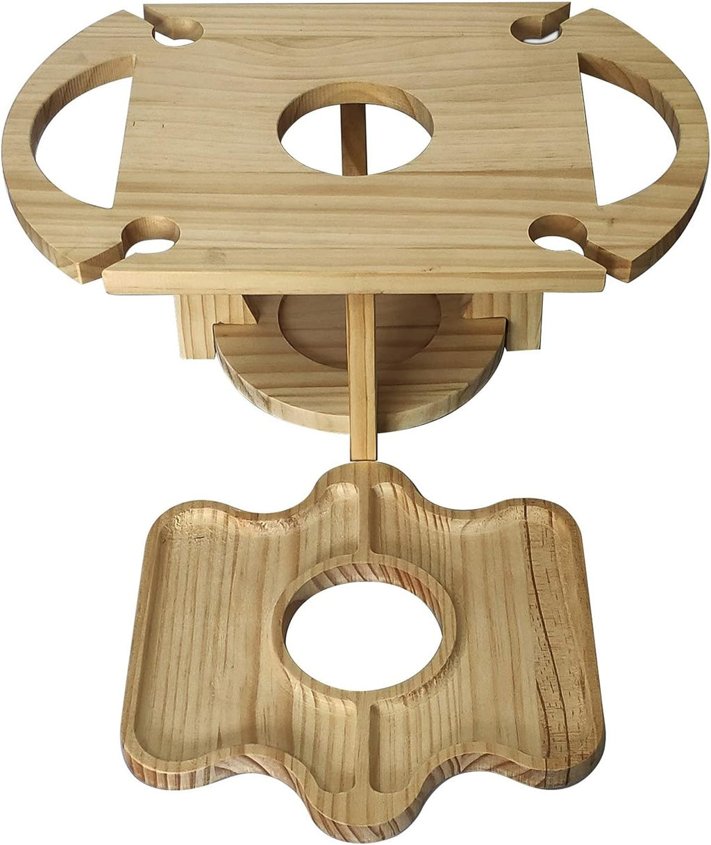 Eindhoven 2-in-1 Fruit and Wine Glass Table Rack
