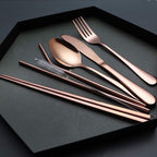 Cutlery Set GoCutlery | 4-piece for on the go | Stainless Steel & BPA-free | With Transport Case