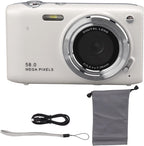 4K Compact Digital Camera with 58MP Photos and 16X Zoom – Lumora
