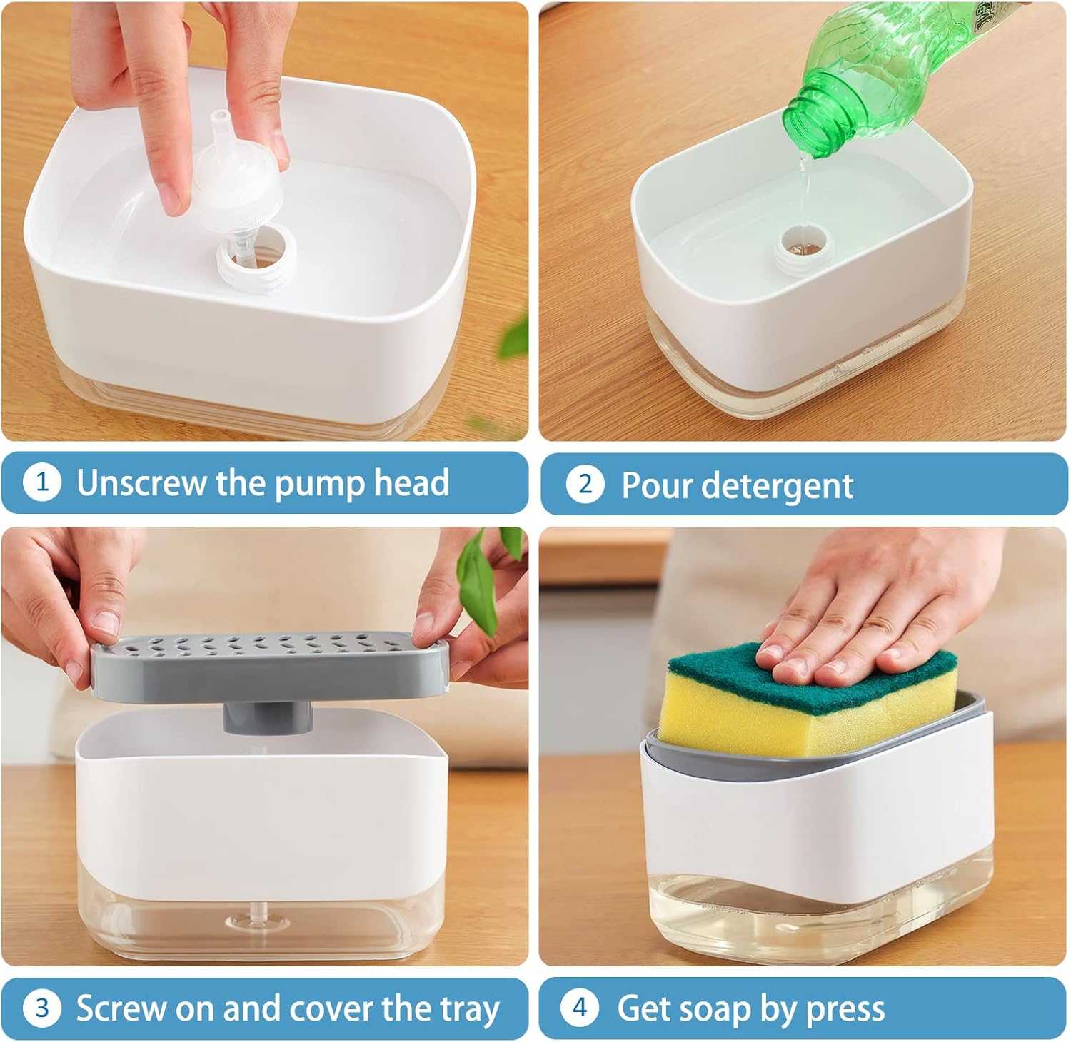 SoapEase – Detergent at the push of a button, super quick & clean