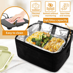 HeatGo Pro – Electric Portable Food Warmer Lunchbox with 3-in-1 Connection
