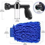 Multifunctional Car Wash Gun – Spray Gun with Microfiber Attachment for Thorough Cleaning