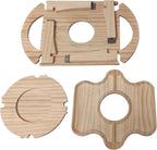 Eindhoven 2-in-1 Fruit and Wine Glass Table Rack